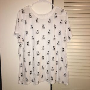 Forever 21 French Bull Dog/Boston Terrier Shirt